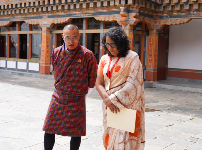 Prime Minister Dr. Harini Amarasuriya met with the Prime Minister of Bhutan 